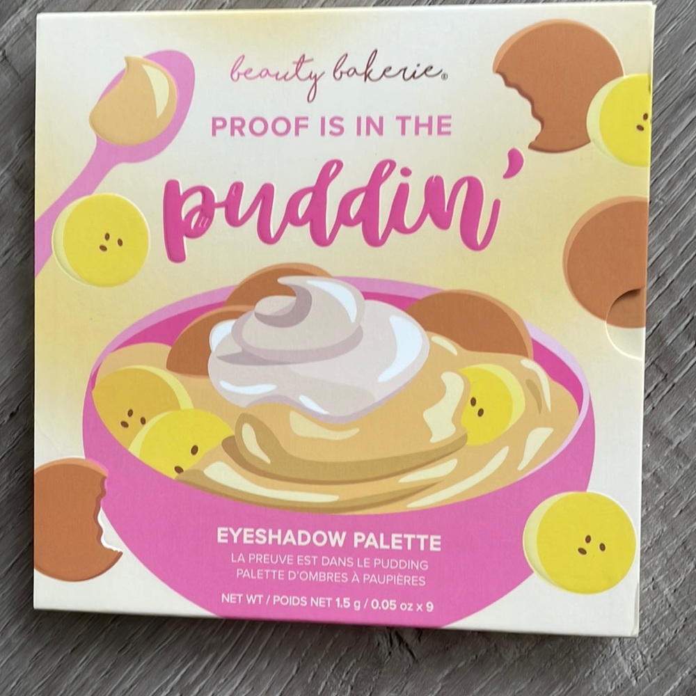 Beauty bakerie Proof is in the puddin’ Eyeshadow palette